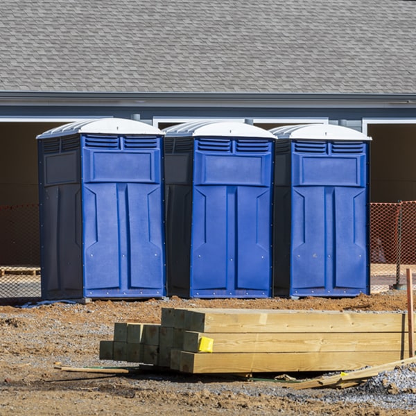 how do you dispose of waste after the portable toilets have been emptied in Chestnut